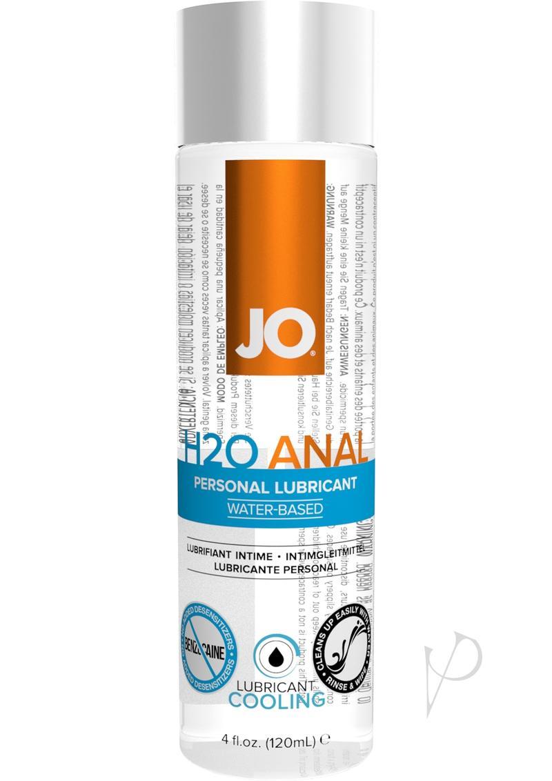 Jo H2o Anal Water Based Cooling Lubricant 4oz